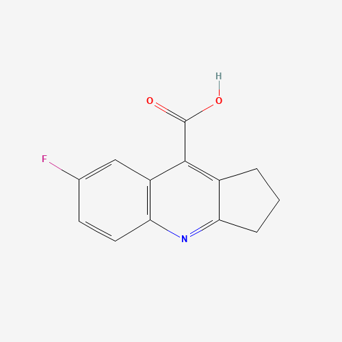 7-Fluoro-2,3-dihydro-1H-cyclopenta[b]quinoline-9-carboxylic acid