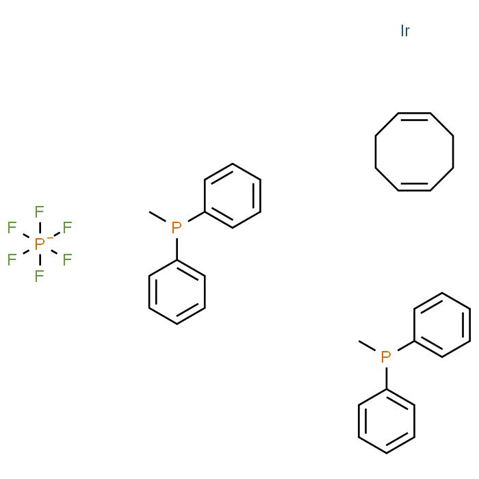 (1,5-Cyclooctadiene)bis(methyldiphenylphosphine)iridium(I) hexafluorophosphate