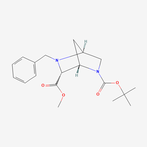 (1S,4S,6R)-2-tert-Butyl 6-methyl 5-benzyl-2,5-diazabicyclo[2.2.1]heptane-2,6-dicarboxylate