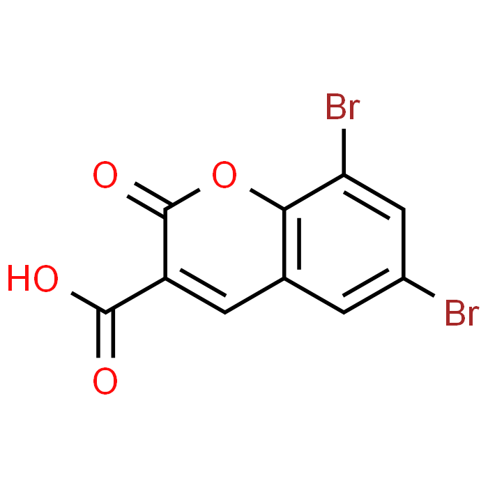 6,8-Dibromo-2-oxo-2H-chromene-3-carboxylic acid