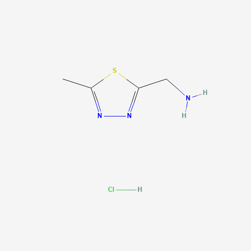 (5-Methyl-1,3,4-thiadiazol-2-yl)methanamine hydrochloride