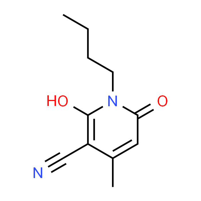 1-Butyl-6-hydroxy-4-methyl-2-oxo-1,2-dihydropyridine-3-carbonitrile