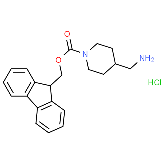 (9H-Fluoren-9-yl)methyl 4-(aminomethyl)piperidine-1-carboxylate hydrochloride