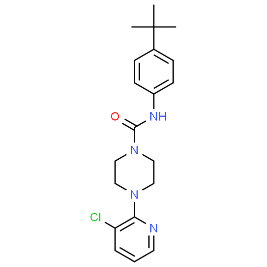 N-(4-(tert-Butyl)phenyl)-4-(3-chloropyridin-2-yl)piperazine-1-carboxamide