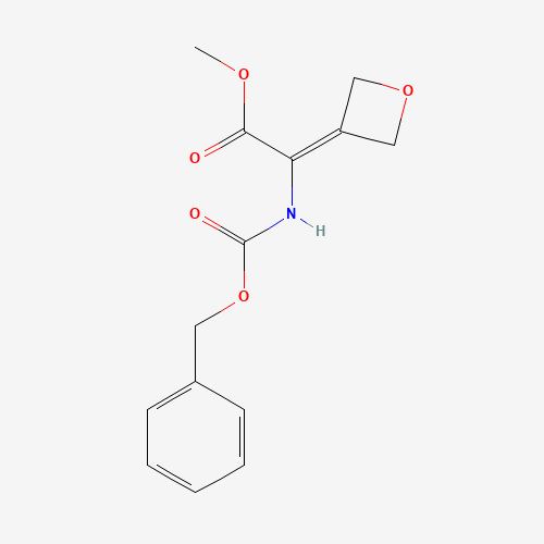 Methyl 2-(((benzyloxy)carbonyl)amino)-2-(oxetan-3-ylidene)acetate