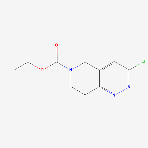 Ethyl 3-chloro-7,8-dihydropyrido[4,3-c]pyridazine-6(5H)-carboxylate