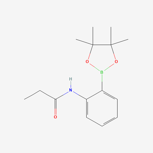 N-(2-(4,4,5,5-Tetramethyl-1,3,2-dioxaborolan-2-yl)phenyl)propionamide