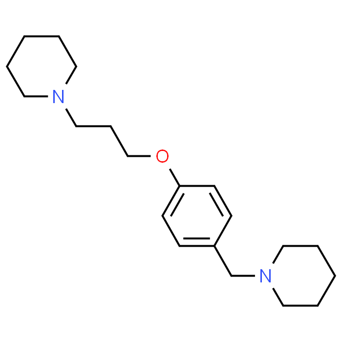 1-(4-(3-(Piperidin-1-yl)propoxy)benzyl)piperidine