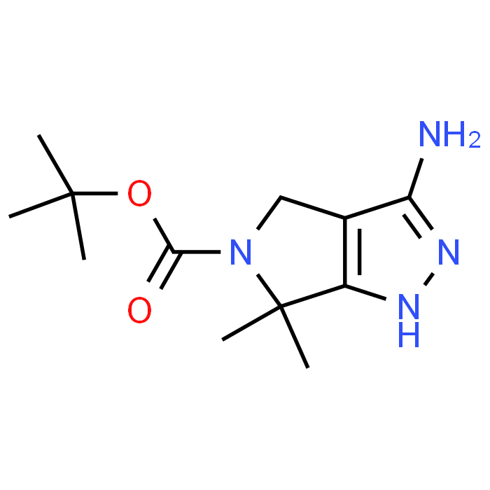 tert-Butyl 3-amino-6,6-dimethylpyrrolo[3,4-c]pyrazole-5(1H,4H,6H)-carboxylate