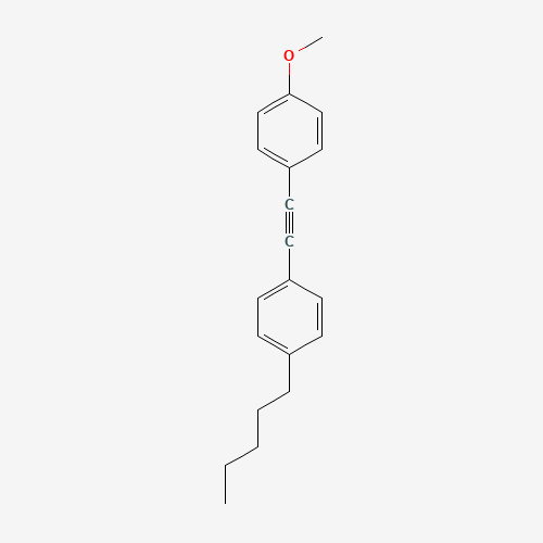 1-Methoxy-4-[(4-pentylphenyl)ethynyl]benzene