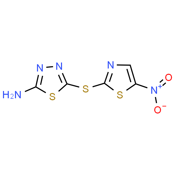5-((5-Nitrothiazol-2-yl)thio)-1,3,4-thiadiazol-2-amine