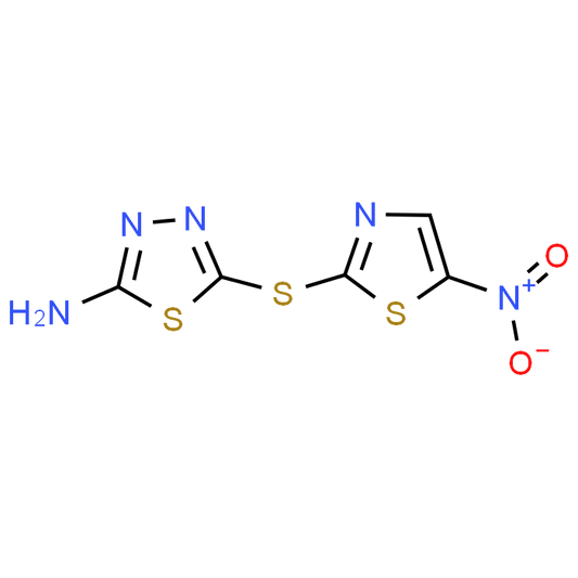 5-((5-Nitrothiazol-2-yl)thio)-1,3,4-thiadiazol-2-amine