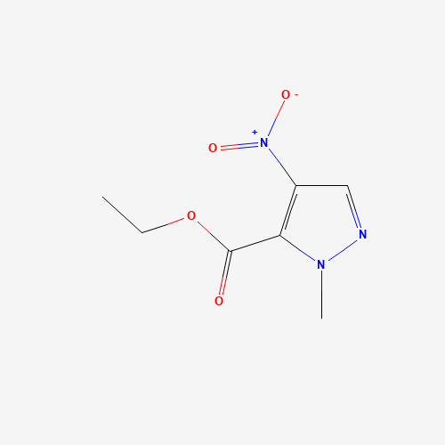 1H-Pyrazole-5-carboxylic acid, 1-methyl-4-nitro-, ethyl ester