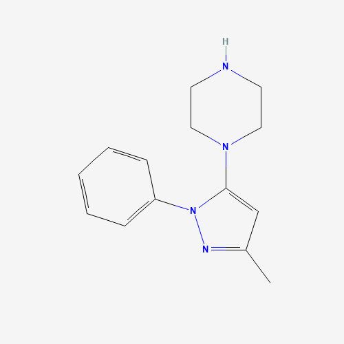 1-(3-Methyl-1-phenyl-1H-pyrazol-5-yl)piperazine