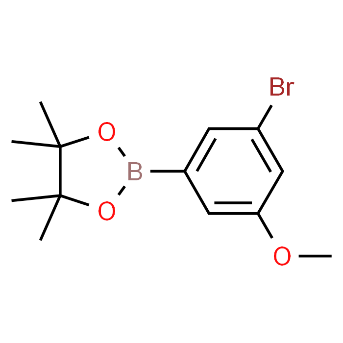 2-(3-Bromo-5-methoxyphenyl)-4,4,5,5-tetramethyl-1,3,2-dioxaborolane