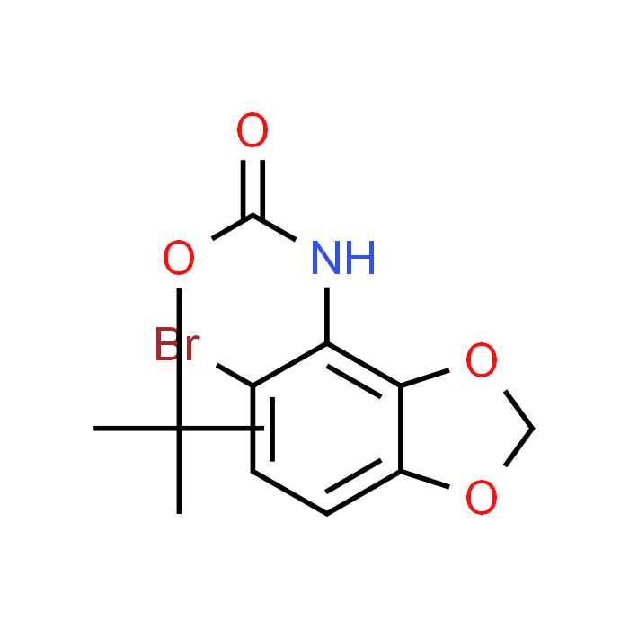 tert-Butyl (5-bromobenzo[d][1,3]dioxol-4-yl)carbamate