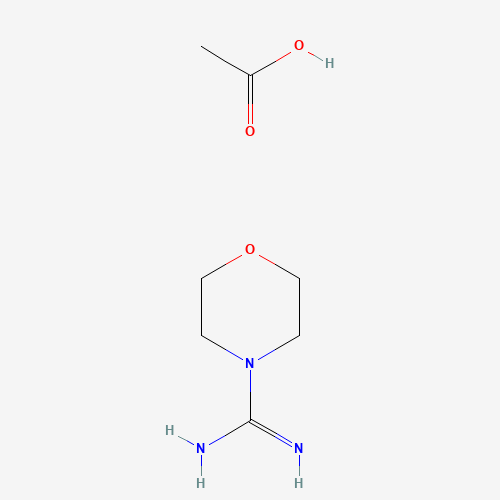 Morpholine-4-carboximidamide acetate