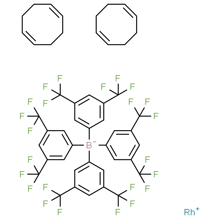 Bis(1,5-cyclooctadiene)rhodium tetrakis[3,5-bis(trifluoromethyl)phenyl]borate