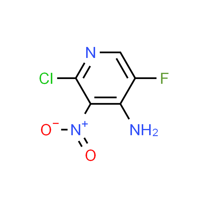 2-Chloro-5-fluoro-3-nitropyridin-4-amine - Achmem