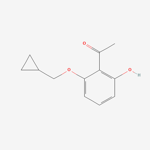 1-(2-(Cyclopropylmethoxy)-6-hydroxyphenyl)ethanone