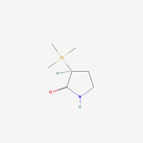 (S)-3-(trimethylsilyl)pyrrolidin-2-one