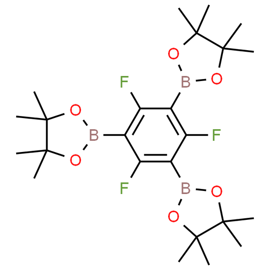 2,2',2''-(2,4,6-Trifluorobenzene-1,3,5-triyl)tris(4,4,5,5-tetramethyl-1,3,2-dioxaborolane)