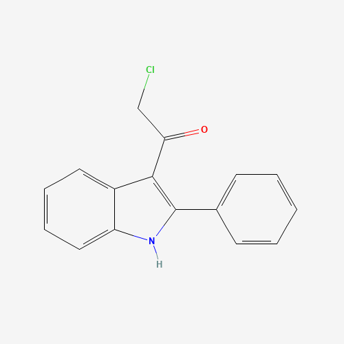 2-Chloro-1-(2-phenyl-1H-indol-3-yl)ethan-1-one