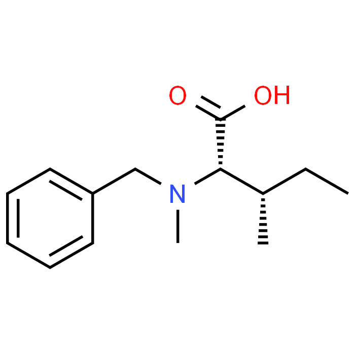 (2S,3S)-2-(Benzyl(methyl)amino)-3-methylpentanoic acid