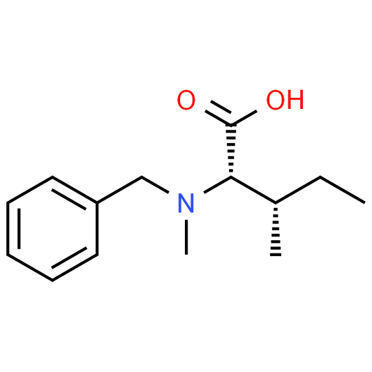 (2S,3S)-2-(Benzyl(methyl)amino)-3-methylpentanoic acid
