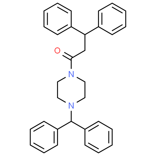 1-[4-(Diphenylmethyl)-1-piperazinyl]-3,3-diphenyl-1-propanone