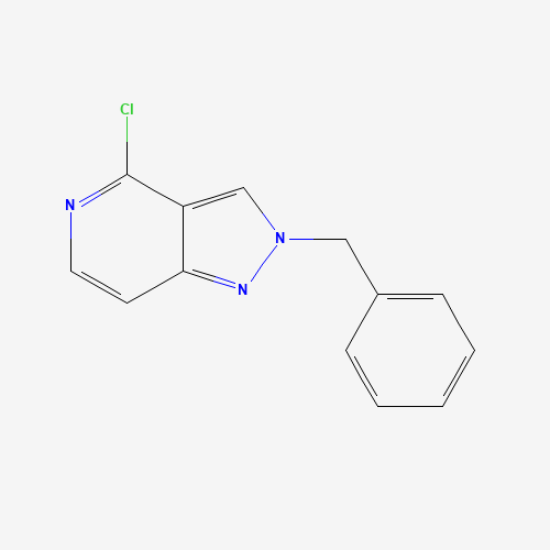 2-Benzyl-4-chloro-2H-pyrazolo[4,3-c]pyridine
