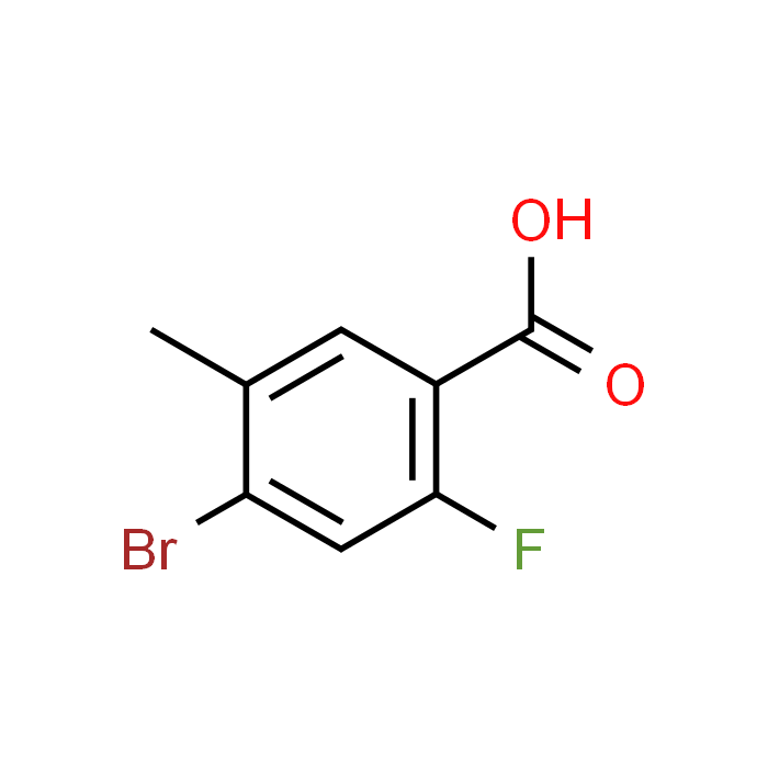 4-Bromo-2-fluoro-5-methylbenzoic acid