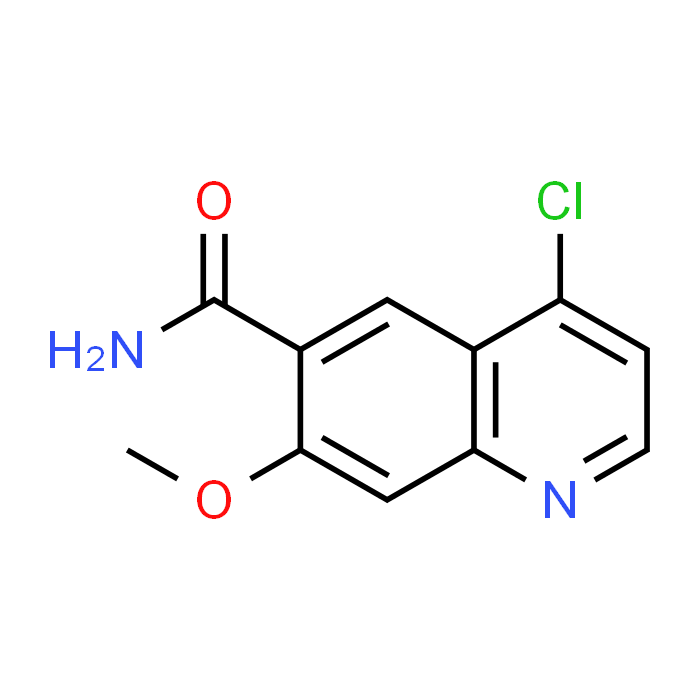 4-Chloro-7-methoxyquinoline-6-carboxamide