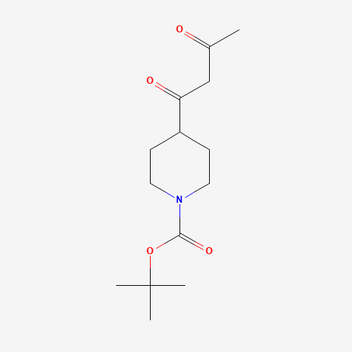 tert-Butyl 4-(3-oxobutanoyl)piperidine-1-carboxylate