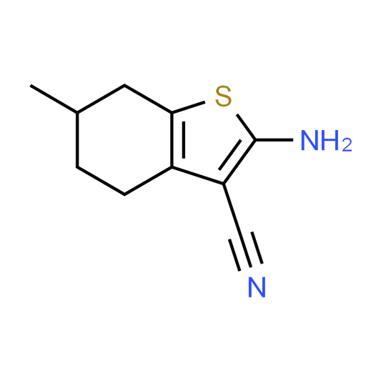 2-Amino-6-methyl-4,5,6,7-tetrahydrobenzo[b]thiophene-3-carbonitrile