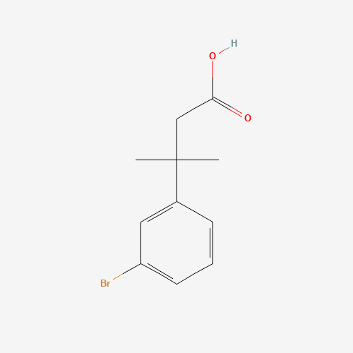 3-(3-Bromophenyl)-3-methylbutanoic acid