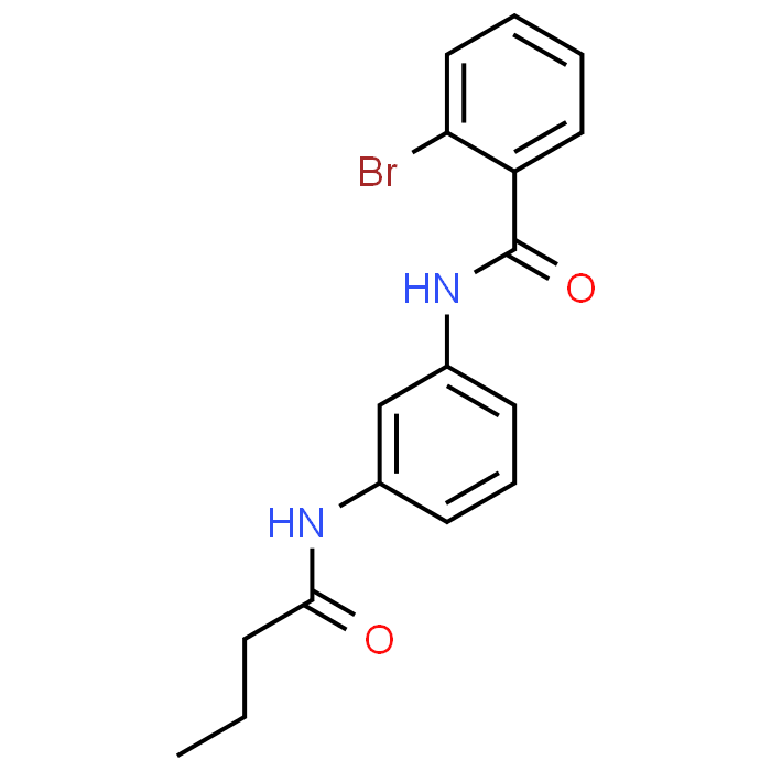 2-Bromo-N-(3-butyramidophenyl)benzamide