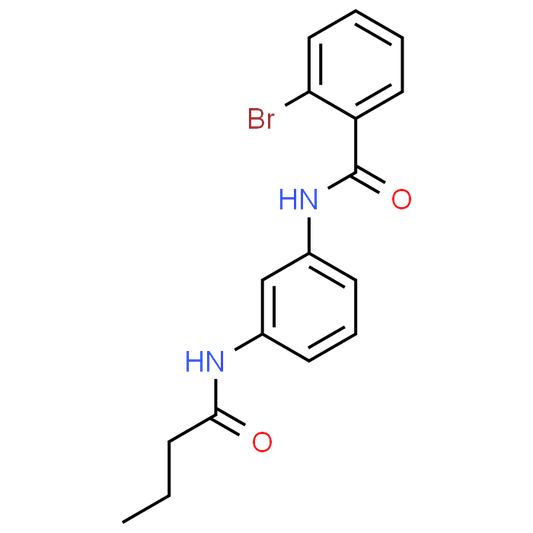 2-Bromo-N-(3-butyramidophenyl)benzamide