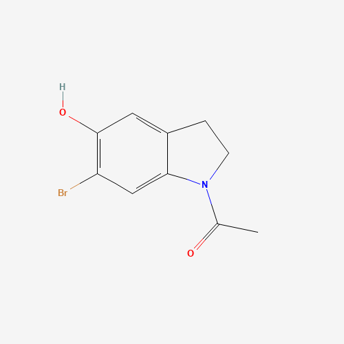 1-(6-Bromo-5-hydroxyindolin-1-yl)ethan-1-one