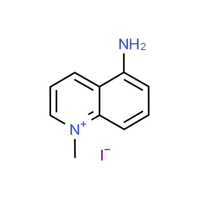 5-Amino-1-methylquinolin-1-ium iodide