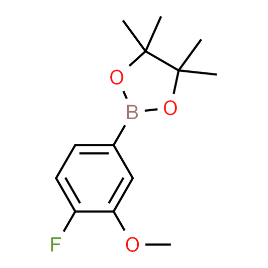 2-(4-Fluoro-3-methoxyphenyl)-4,4,5,5-tetramethyl-1,3,2-dioxaborolane