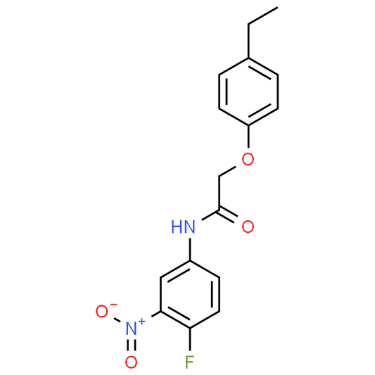 2-(4-Ethylphenoxy)-N-(4-fluoro-3-nitrophenyl)acetamide