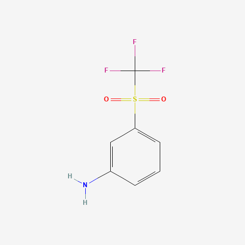 3-((Trifluoromethyl)sulfonyl)aniline