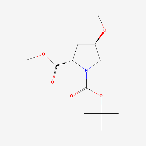 1-(tert-Butyl) 2-methyl (2S,4R)-4-methoxypyrrolidine-1,2-dicarboxylate