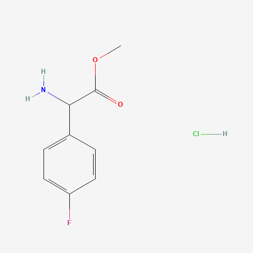 Methyl 2-amino-2-(4-fluorophenyl)acetate hydrochloride