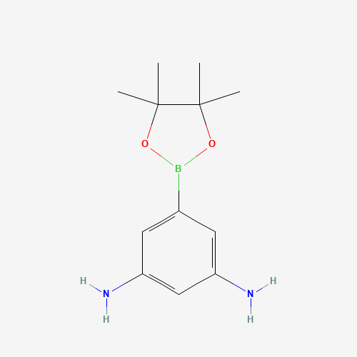 5-(4,4,5,5-Tetramethyl-1,3,2-dioxaborolan-2-yl)benzene-1,3-diamine