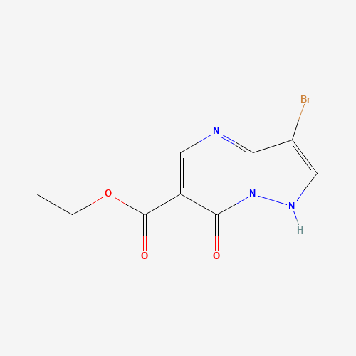 Ethyl 3-bromo-7-hydroxypyrazolo[1,5-a]pyrimidine-6-carboxylate