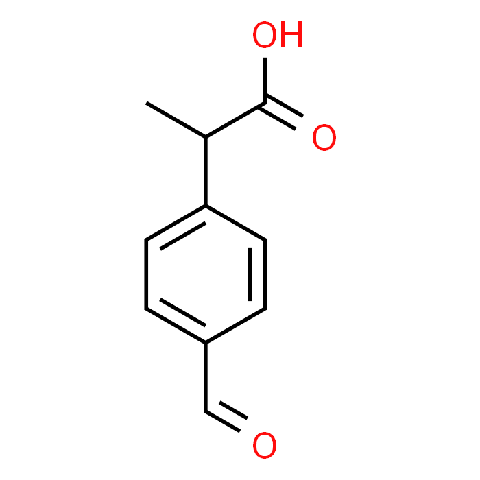 2-(4-Formylphenyl)propanoic acid