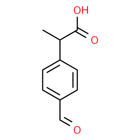 2-(4-Formylphenyl)propanoic acid