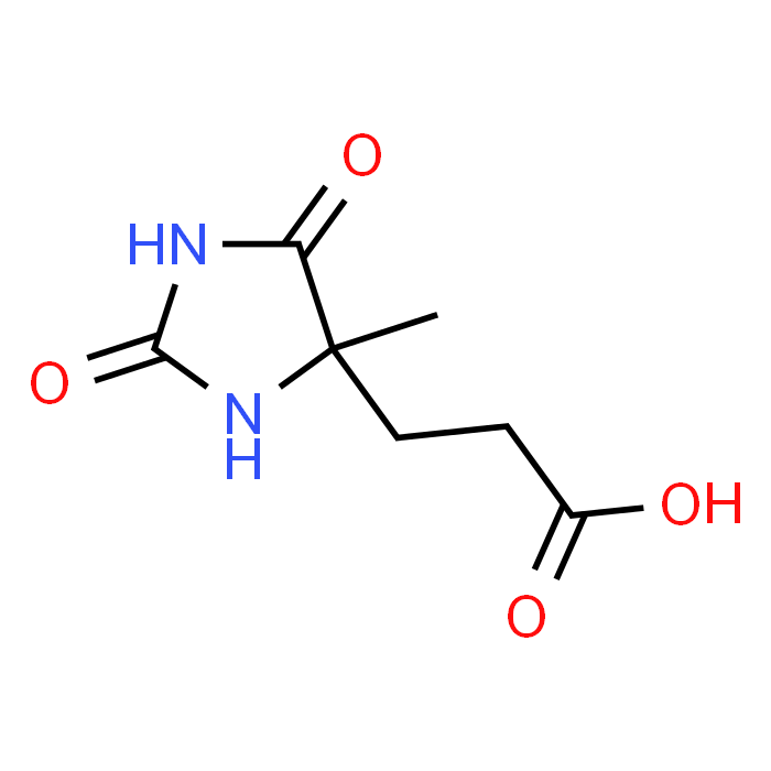 3-(4-Methyl-2,5-dioxoimidazolidin-4-yl)propanoic acid